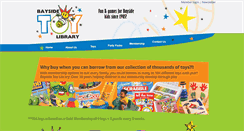 Desktop Screenshot of baysidetoylibrary.com